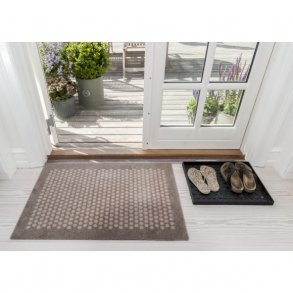 Tica Copenhagen Dot Smudsmåtte 60x90 cm, Sand