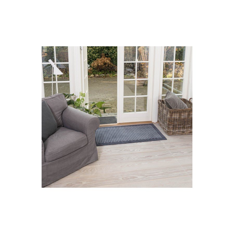Tica Copenhagen Dot Smudsmtte 67x120 cm, Gr/Bl