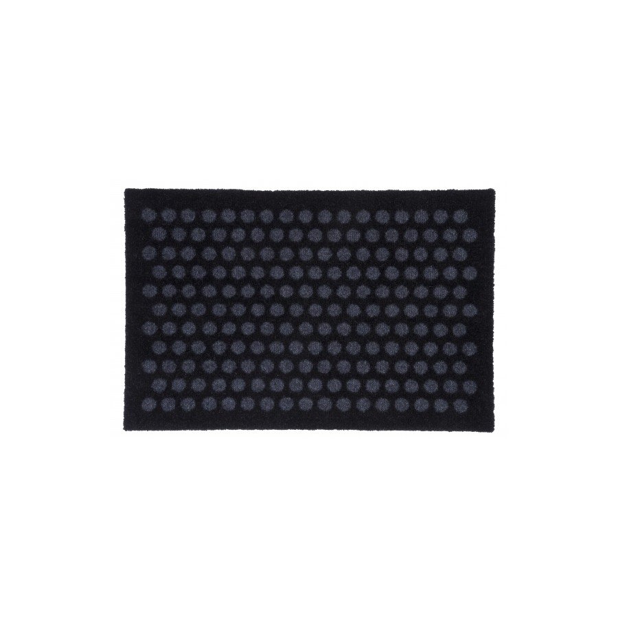 Tica Copenhagen Dot Schmutzfangmatte 40x60 cm, Schwarz/Grau