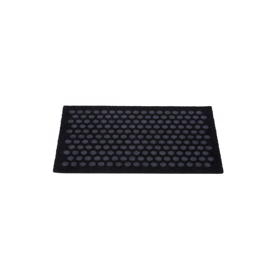 Tica Copenhagen Dot Schmutzfangmatte 40x60 cm, Schwarz/Grau