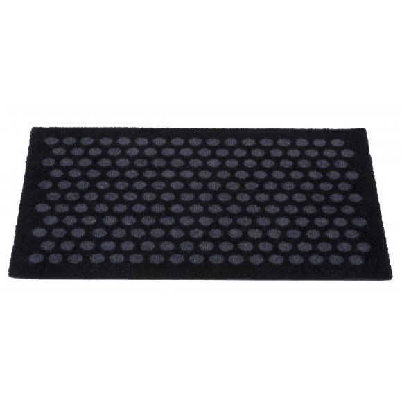 Tica Copenhagen Dot Schmutzfangmatte 40x60 cm, Schwarz/Grau
