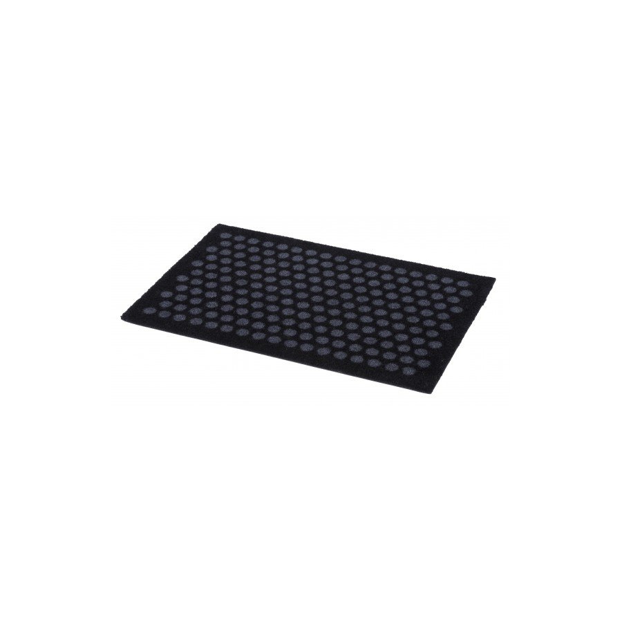 Tica Copenhagen Dot Schmutzfangmatte 40x60 cm, Schwarz/Grau
