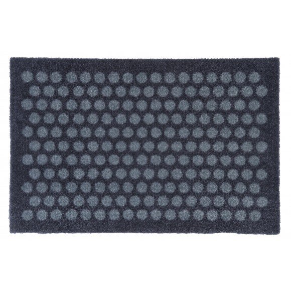 Tica Copenhagen Dot Deurmat 40x60 cm, Grijs/blauw