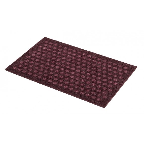 Tica Copenhagen Dot Schmutzfangmatte 40x60 cm, Bordeaux