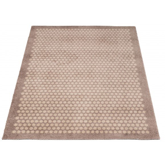 Tica Copenhagen Dot Smudsmåtte 90x130 cm, Sand