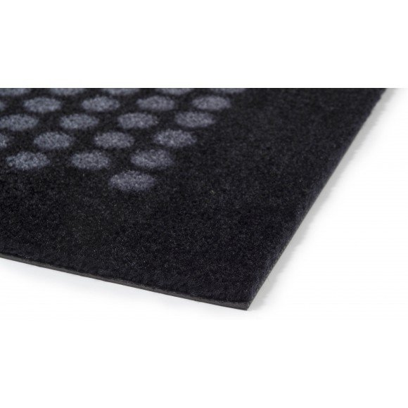 Tica Copenhagen Dot Smudsmtte 67x120 cm, Sort