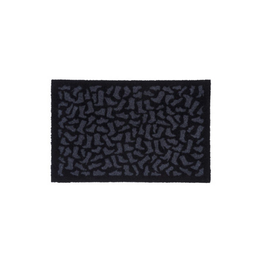 Tica Copenhagen Shoewear Drmtte 40x60 cm, Sort/Gr
