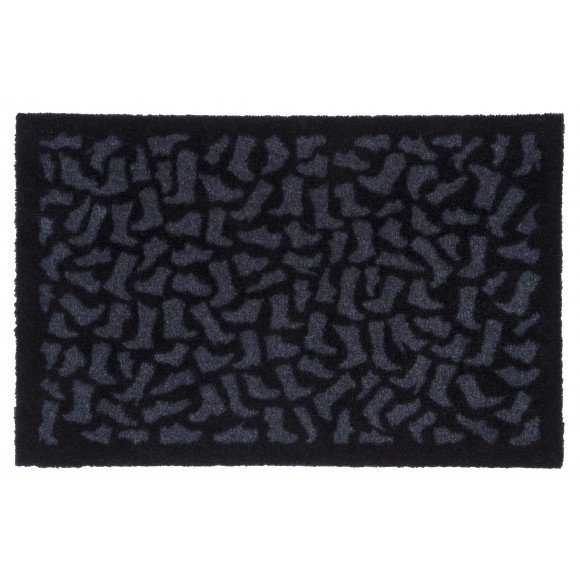 Tica Copenhagen Shoewear Drmtte 40x60 cm, Sort/Gr