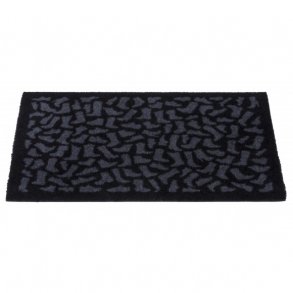 Tica Copenhagen Shoewear Fumatte 40x60 cm, Schwarz/Grau