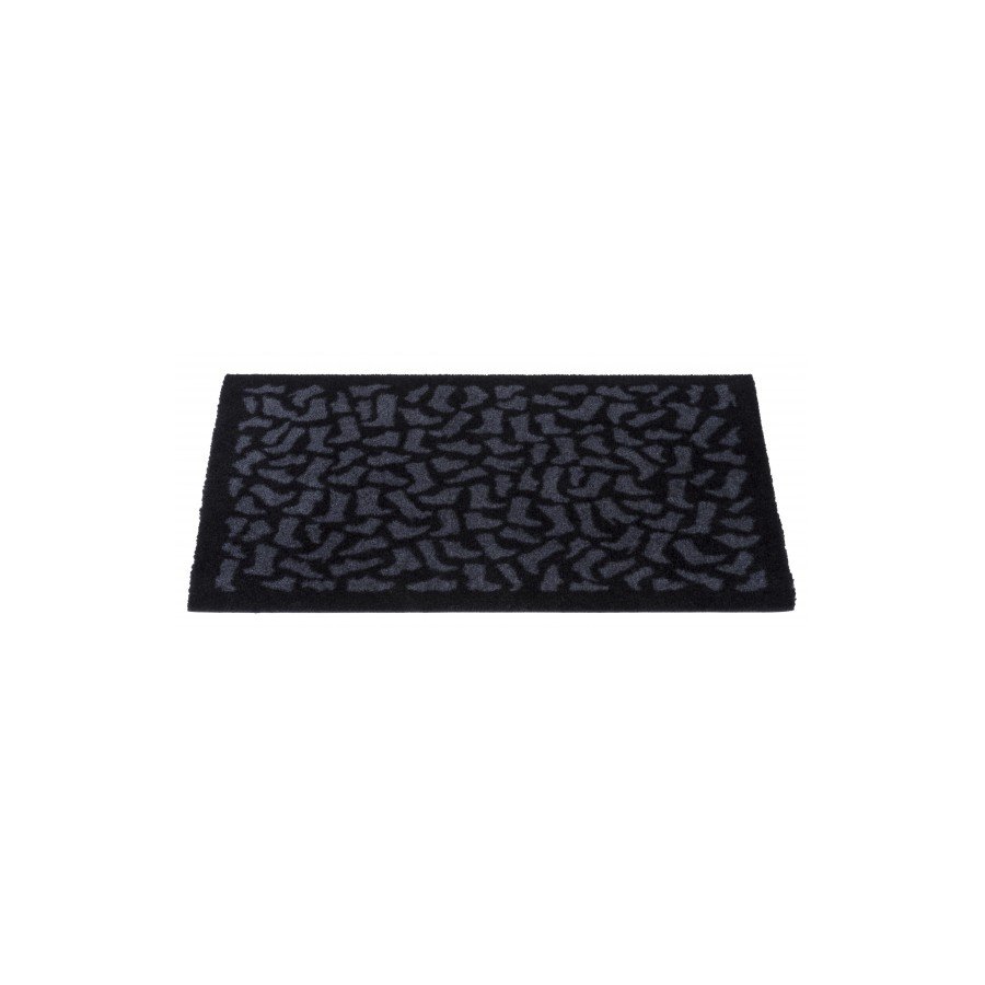 Tica Copenhagen Shoewear Drmtte 40x60 cm, Sort/Gr