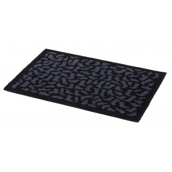 Tica Copenhagen Shoewear Drmtte 40x60 cm, Sort/Gr
