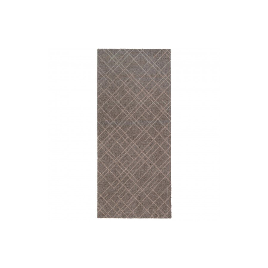 Tica Copenhagen Lines Gulvmtte 67x150 cm, Sand/Beige