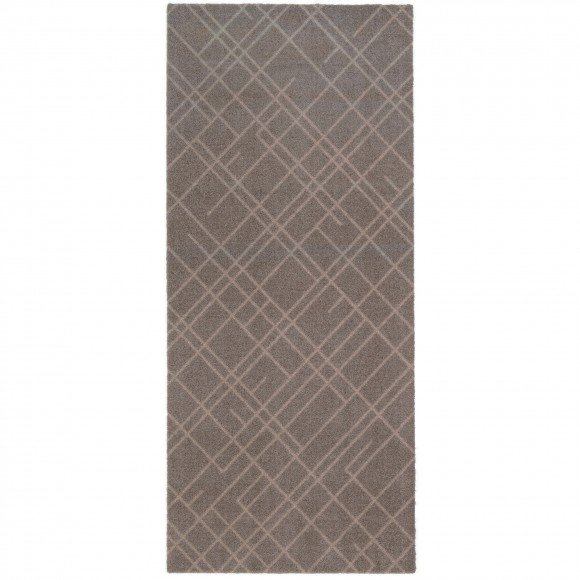 Tica Copenhagen Lines Gulvmtte 67x150 cm, Sand/Beige