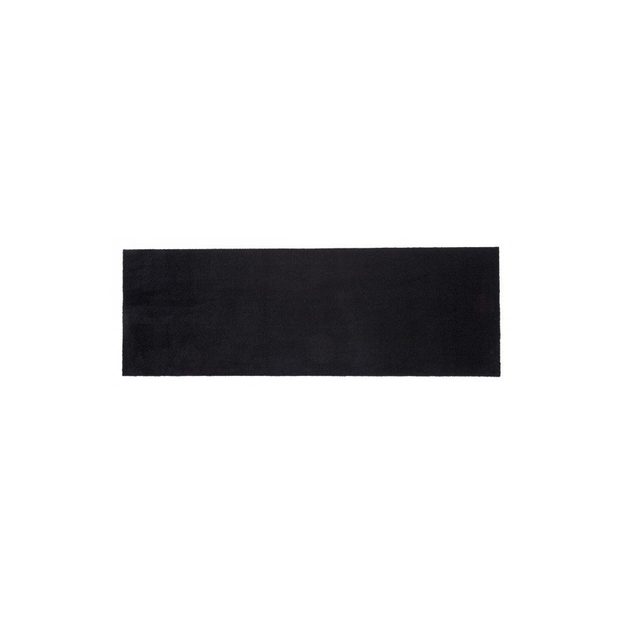Tica Copenhagen Uni Color Smudsmtte 67x200 cm, Sort