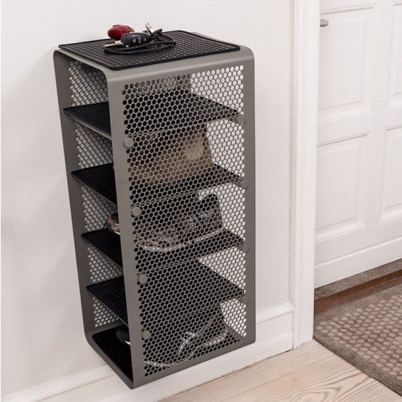 Tica Copenhagen M�tte til skoreol 6 stk 26x31x0,3cm, Sort