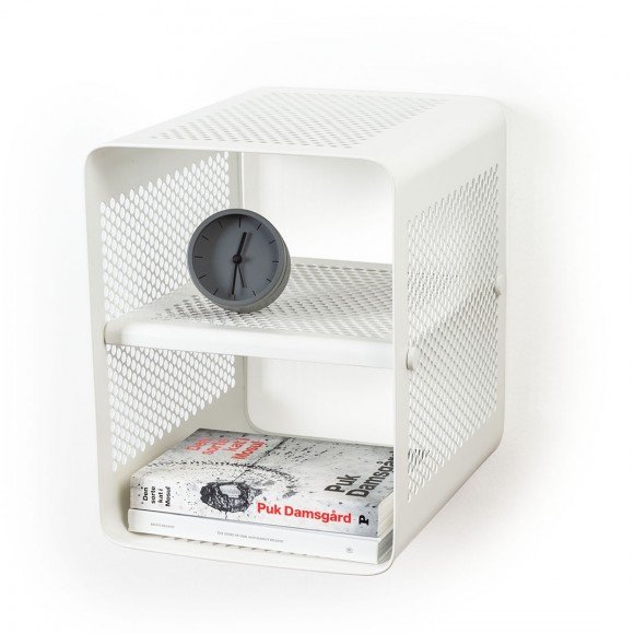 Tica Copenhagen Skoreol Lille 35x27x35 cm, Hvid