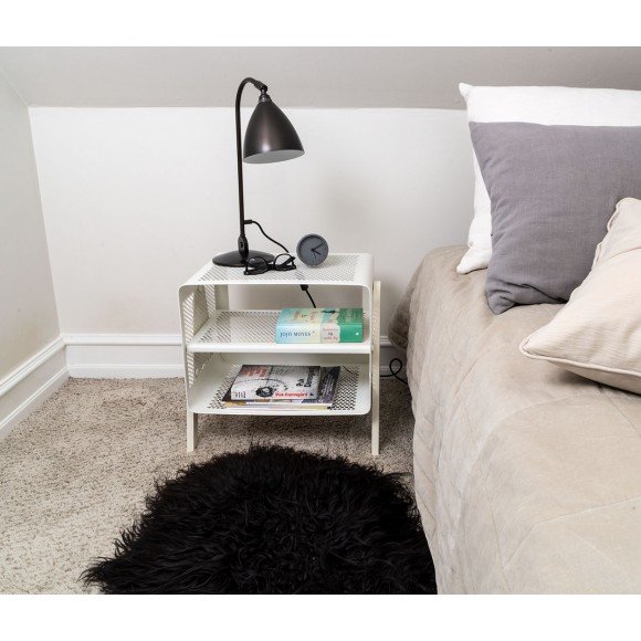 Tica Copenhagen Skoreol til Gulv Lille 50x35x50 cm, Hvid