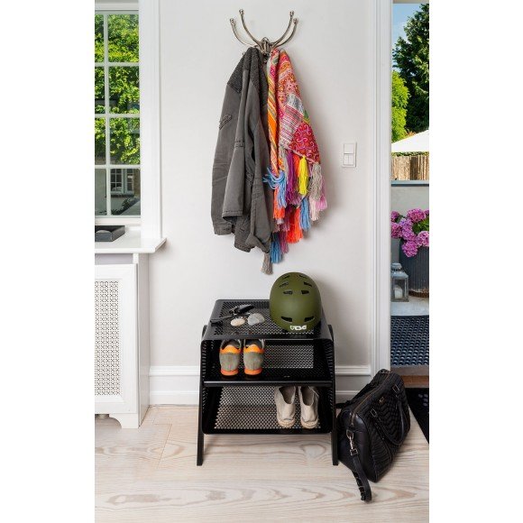 Tica Copenhagen Skoreol til Gulv Lille 50x35x50 cm, Sort