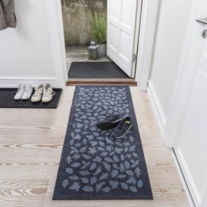 Tica Copenhagen Leaves Skobakke 38x88 cm, Sort