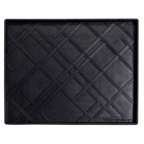 Tica Copenhagen Lines Schuhtablett 38x48 cm, Schwarz