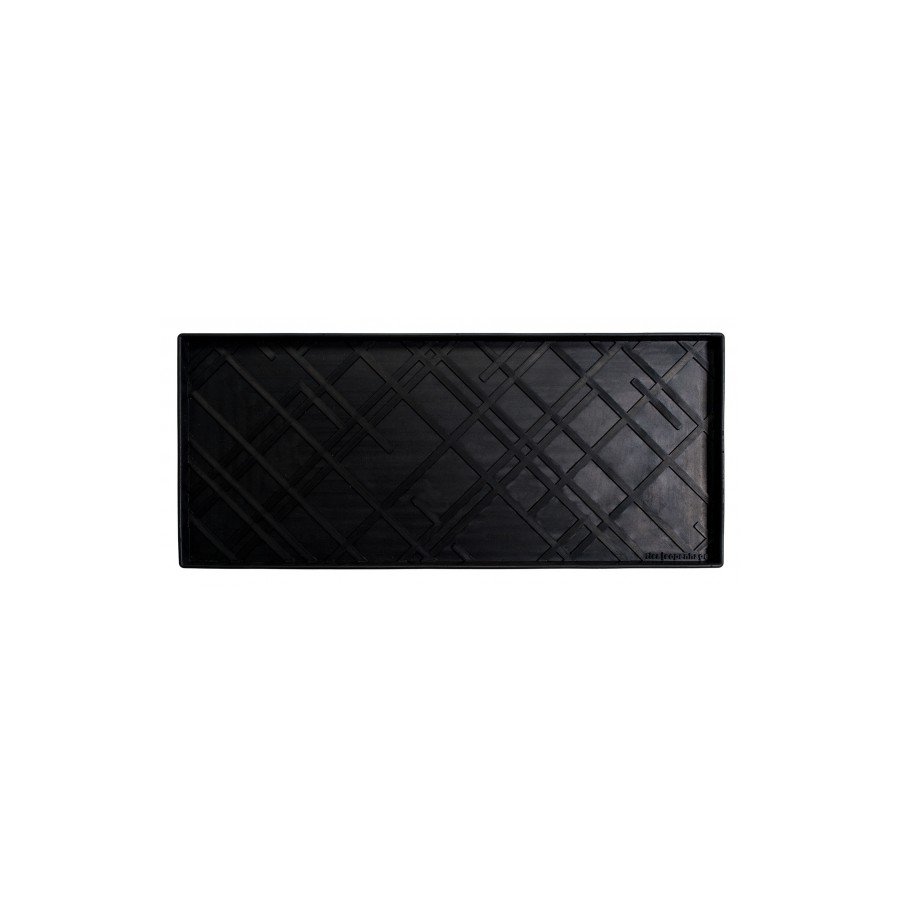 Tica Copenhagen Lines Schuhtablett 38x88 cm, Schwarz