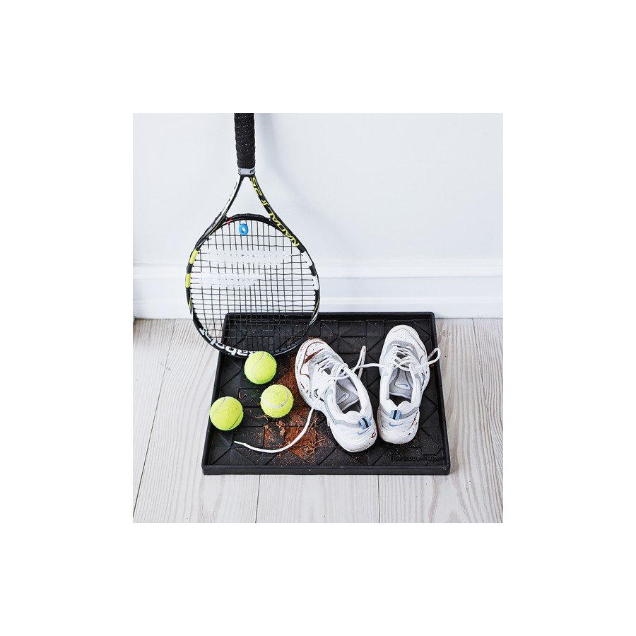 Tica Copenhagen Trekant Skobakke 38x48 cm, Sort