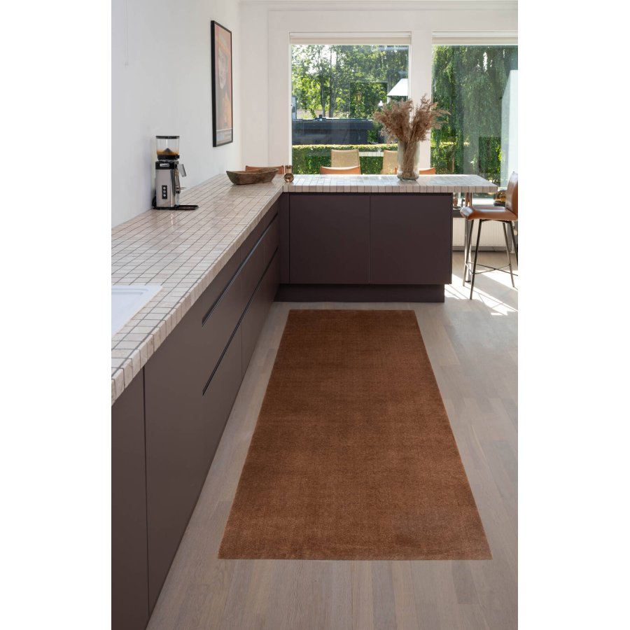 Tica Copenhagen Unicolor Matte 90x200 cm, Cognac