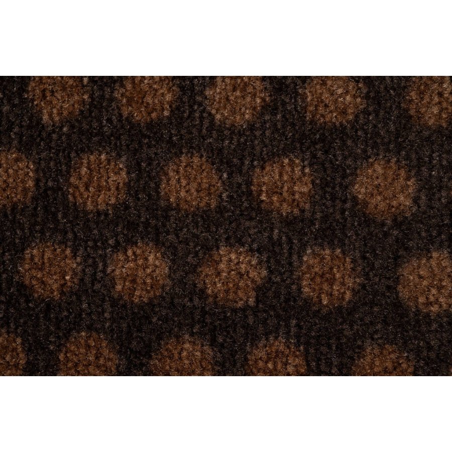 Tica Copenhagen Dot Fumatte 60x40 cm, Dunkelbraun/Cognac