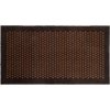 Tica Copenhagen Dot Fumatte 120x67 cm, Dunkelbraun/Cognac