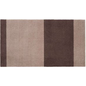 Tica Copenhagen Stripes Horizontal Matte 40x60 cm, Sand/Braun