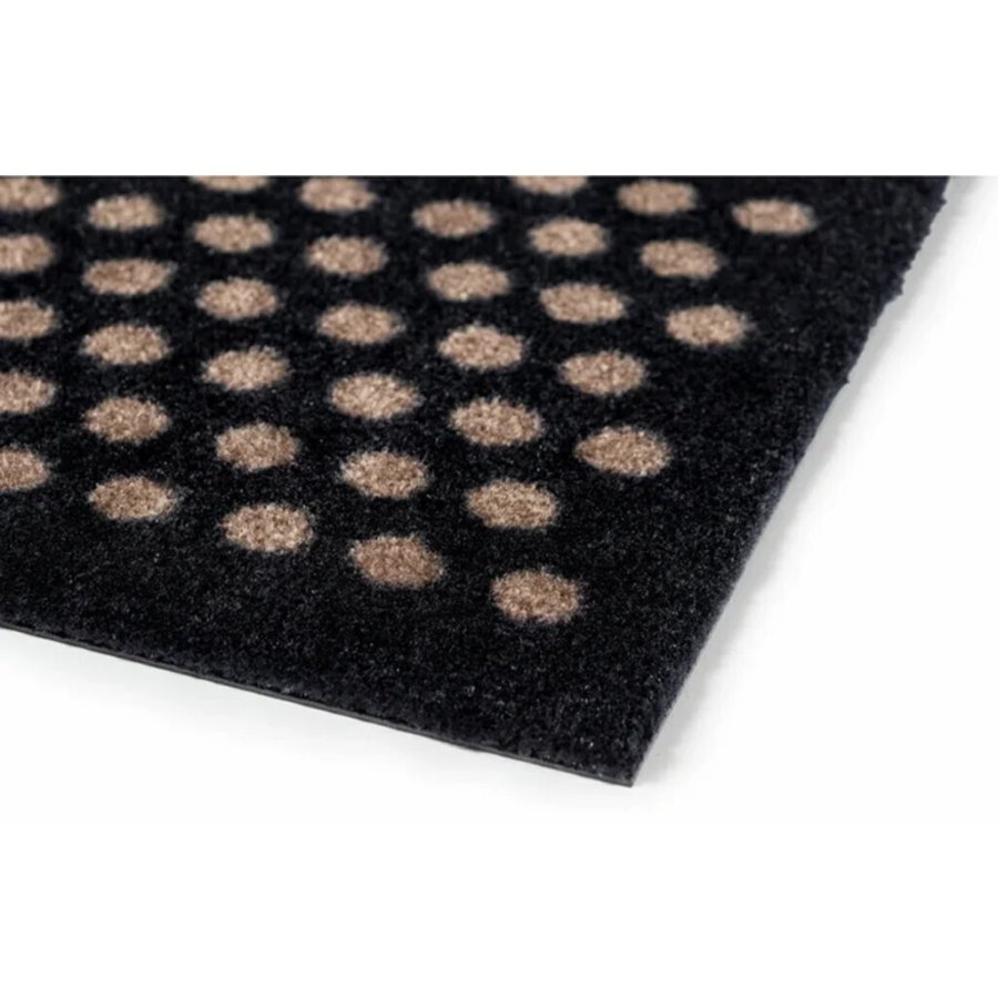 Tica Copenhagen Dot Matte 100x300 cm, Schwarz/Sand