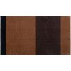 Tica Copenhagen Stripes Horizon Fumatte 40x60 cm, Cognac/Braun/Schwarz