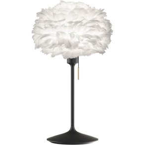 UMAGE Eos Sant&eacute; Bordlampe H62 cm, Sort/Hvid