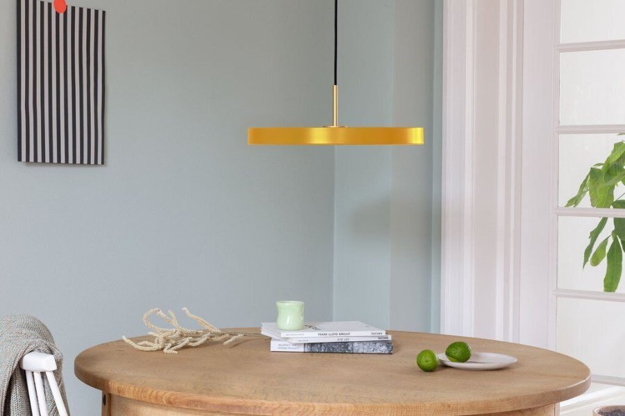 UMAGE Asteria Pendel 43 cm, Saffron Yellow