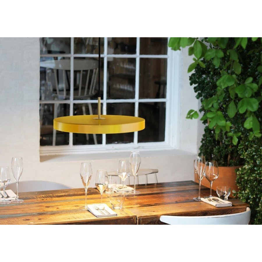 UMAGE Asteria Pendel 43 cm, Saffron Yellow