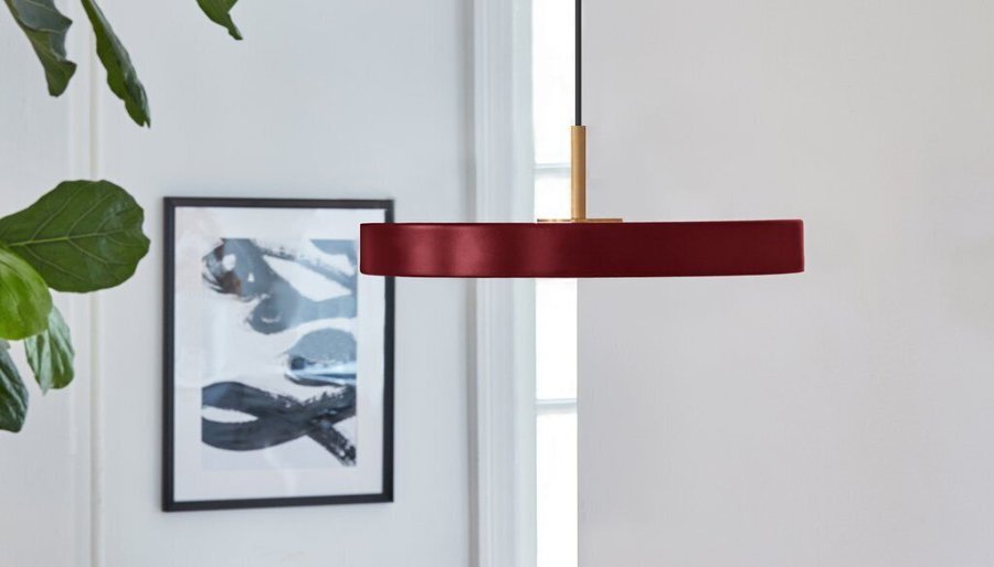 Umage Asteria Mini Pendel, Ruby Red