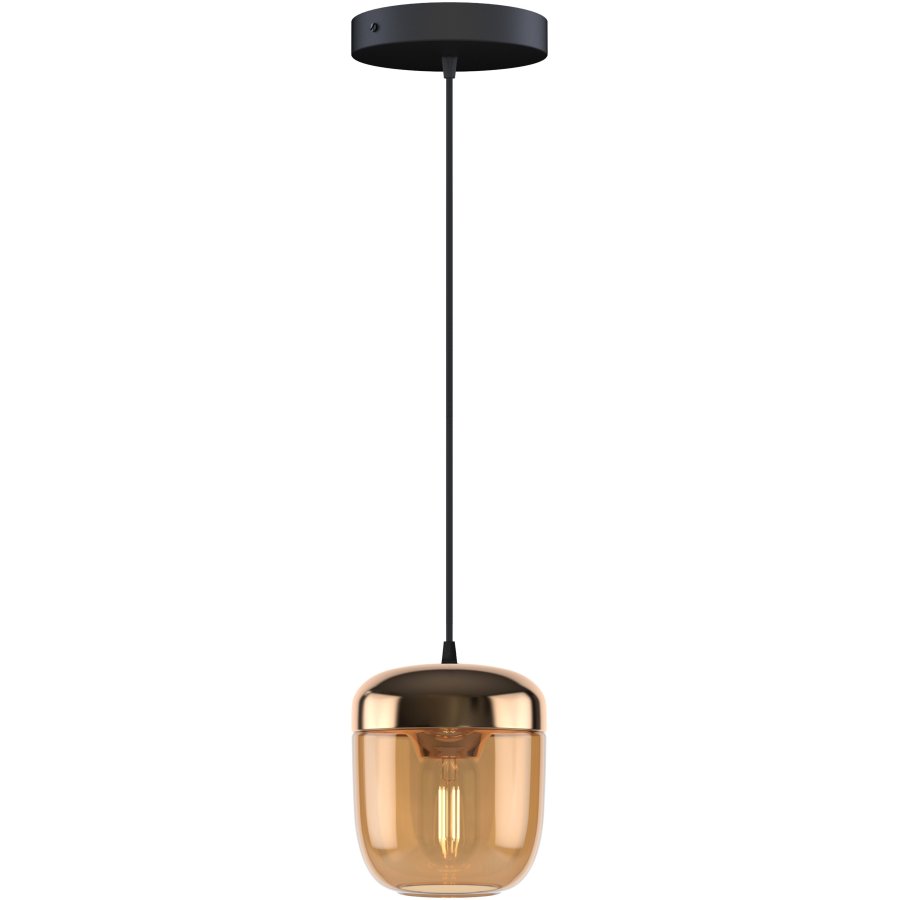 UMAGE Acorn Pendel �14 cm, Amber/Messing