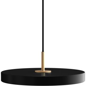 UMAGE Asteria Pendel �31 cm, Sort/Messing