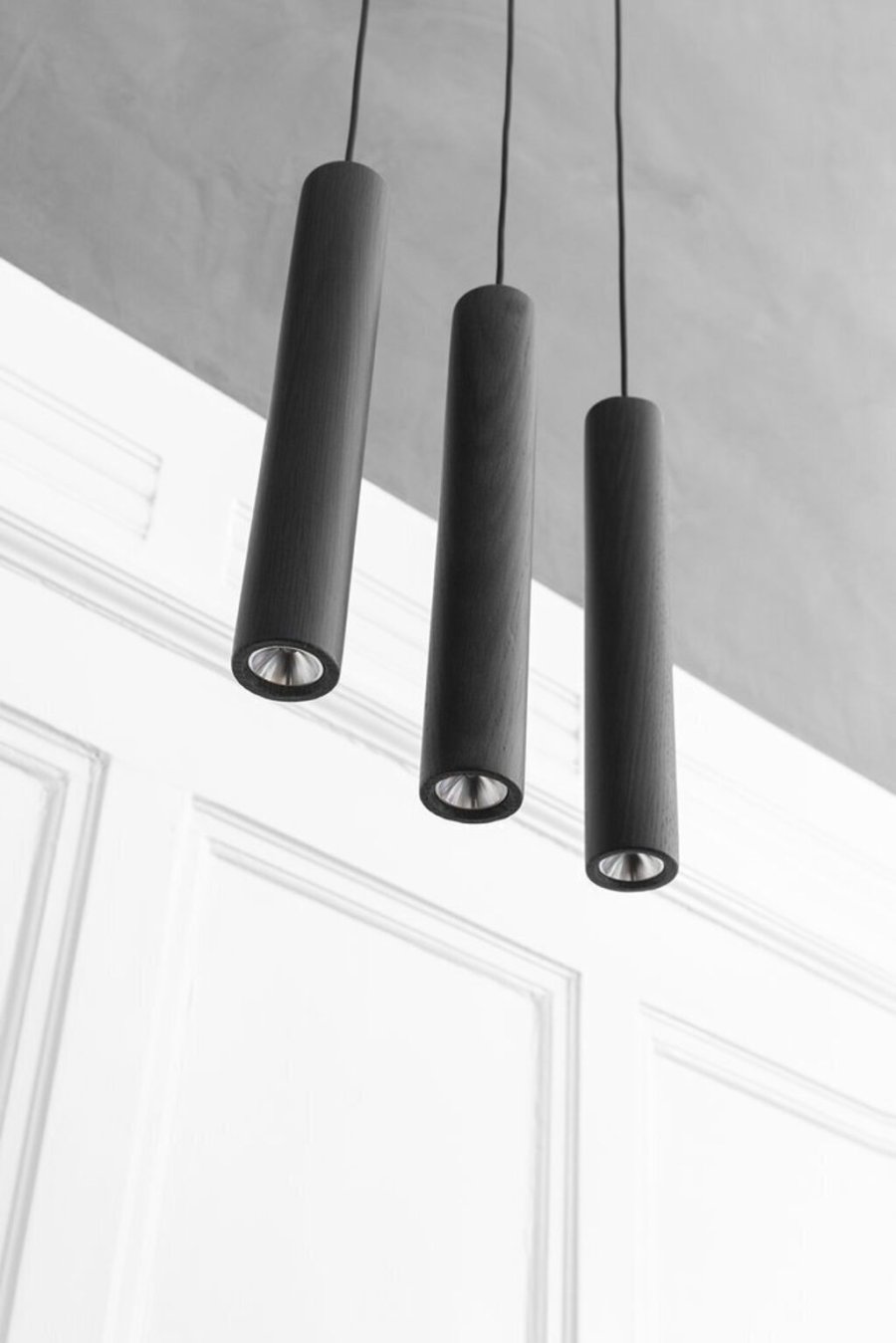 UMAGE Chimes Pendel 3 stk. H22 cm, Sort Eg