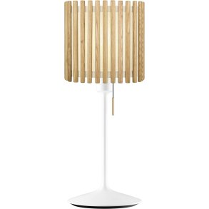 UMAGE Komorebi Square Bordlampe H68 cm, Hvid/Eg