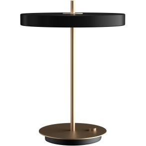UMAGE Asteria Trdls Bordlampe LED H41,5 cm, Sort/Messing