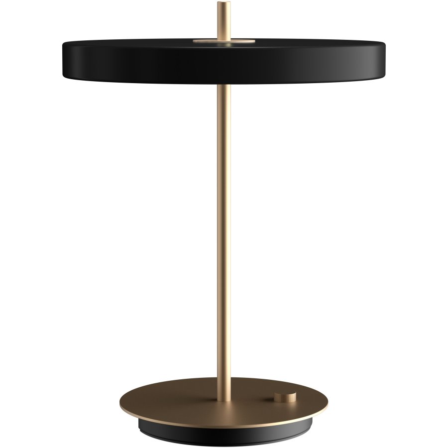 UMAGE Asteria Trdls Bordlampe LED H41,5 cm, Sort/Messing