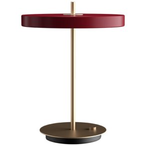 UMAGE Asteria Bordlampe H30 cm, Ruby Red