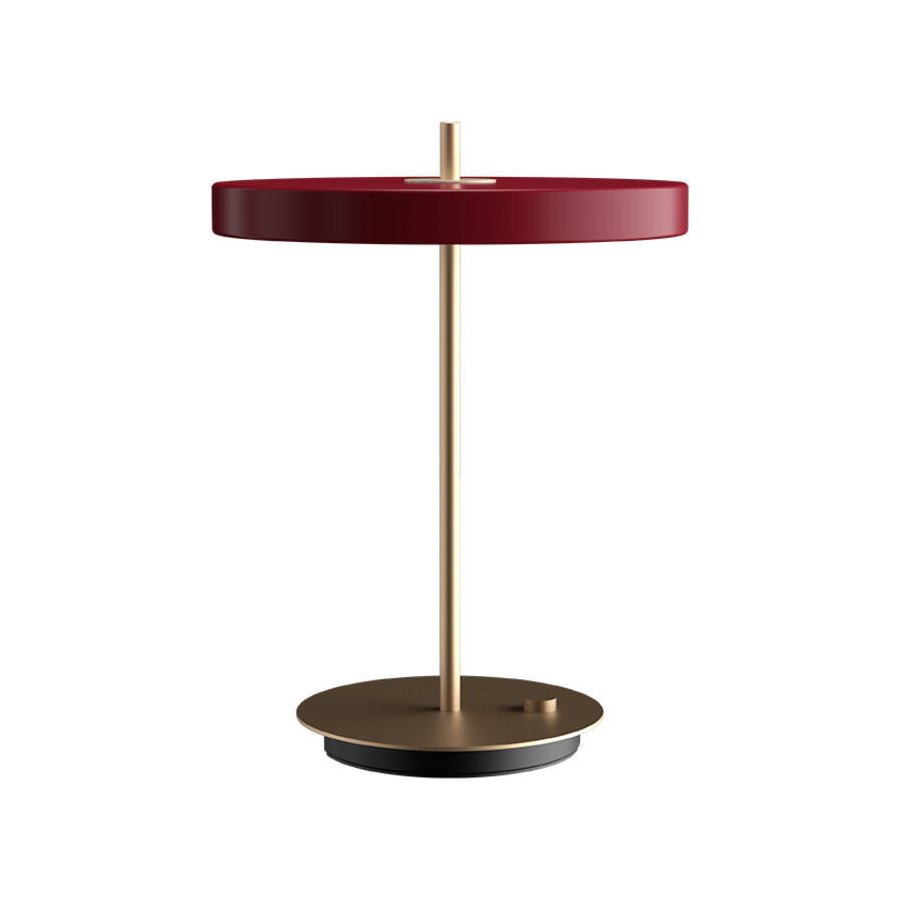 UMAGE Asteria Bordlampe H30 cm, Ruby Red