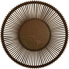 UMAGE Clava Wandleuchte �49 cm, Dunkle Eiche