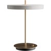 UMAGE Asteria Trdls Bordlampe LED H41,5 cm, Nuance Mist/Messing