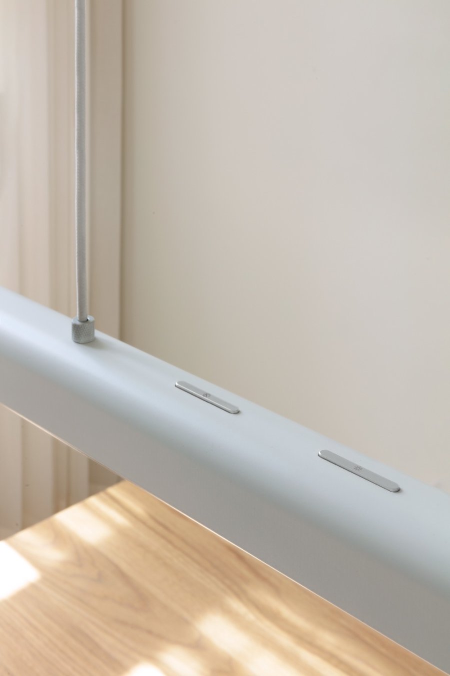 UMAGE Hazel Pendel 100 cm, Hvid/St�l