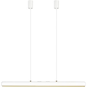 UMAGE Hazel Pendel 100 cm, Hvid/Messing