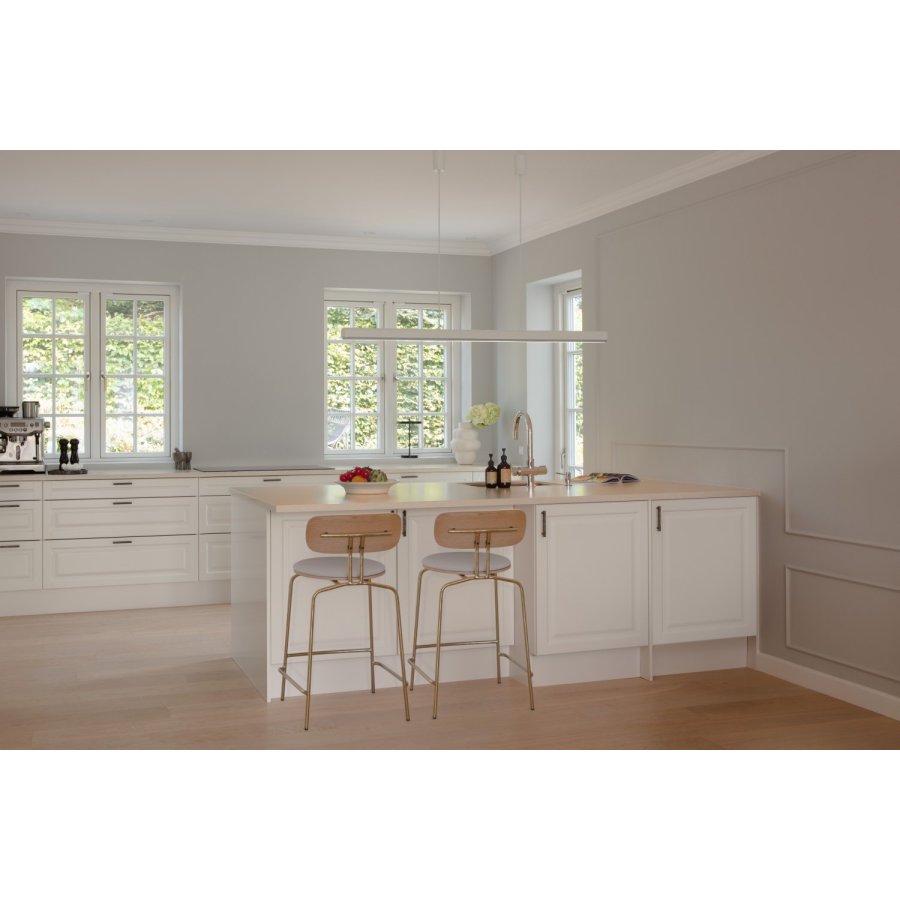 UMAGE Hazel Pendel 150 cm, Hvid/St�l