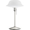 UMAGE Butler Bordlampe H54,9 cm, B�rstet St�l/Hvid